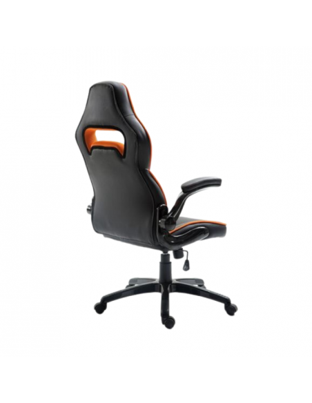 Silla de Escritorio Juvenil Gaming GM400 Negro  Naranja