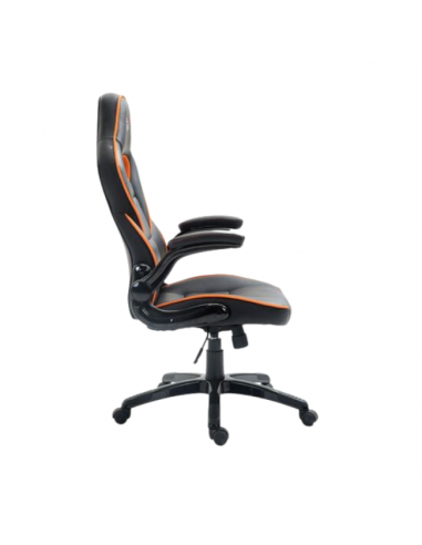 Silla de Escritorio Juvenil Gaming GM400 Negro  Naranja