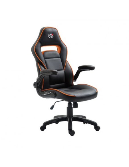 Silla de Escritorio Juvenil Gaming GM400 Negro  Naranja