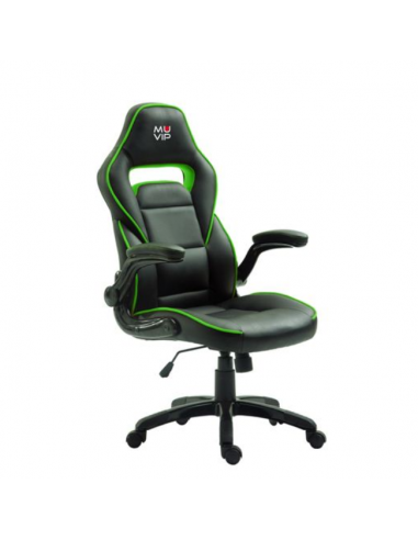 Silla de Escritorio Juvenil GM400 Negro  Verde Silla de Escritorio Juvenil GM400 Negro  Verde