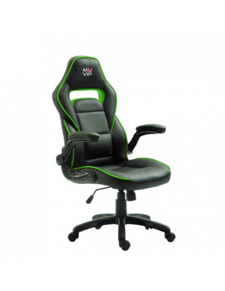 Silla de Escritorio Juvenil GM400 Negro  Verde Silla de Escritorio Juvenil GM400 Negro  Verde