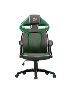 Silla Juvenil Gaming GM300 Negro  Verde 2