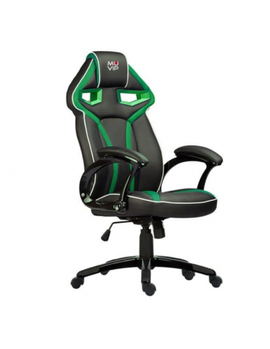 Silla Juvenil Gaming GM300 Negro  Verde