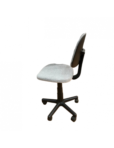 Silla Giratoria con Ruedas - Nude Gris Silla Giratoria con Ruedas - Nude Gris