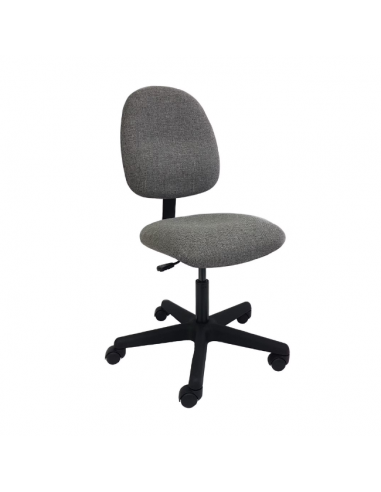 Silla Giratoria con Ruedas - Nude Gris Silla Giratoria con Ruedas - Nude Gris