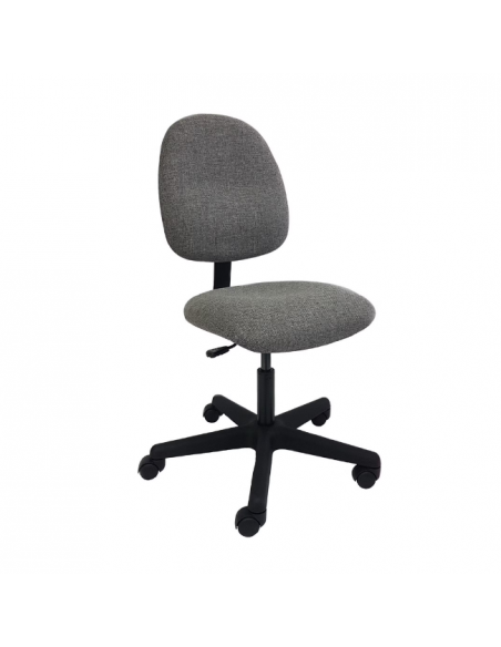 Silla Giratoria con Ruedas - Nude Gris Silla Giratoria con Ruedas - Nude Gris