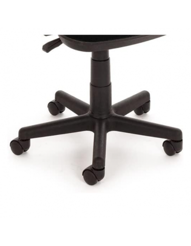 Silla Giratoria con Ruedas Negra - Worker Silla Giratoria con Ruedas Negra - Worker