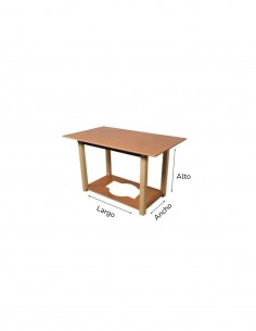 Mesa de Madera Maciza a Medida