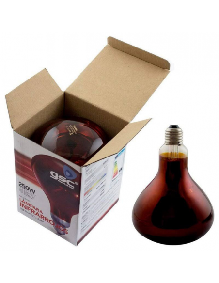 Lampara infrarojos para estufa Lampara infrarojos para estufa