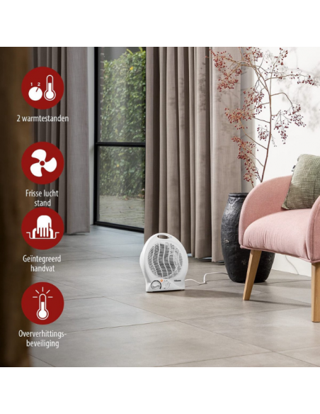 Calefactor Tristar 2000W Blanco