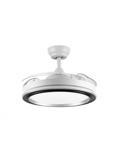 Ventilador de Techo Aspas Ocultas Blanco - Picolo