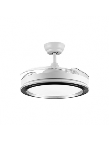 Ventilador de Techo Aspas Ocultas Blanco - Picolo