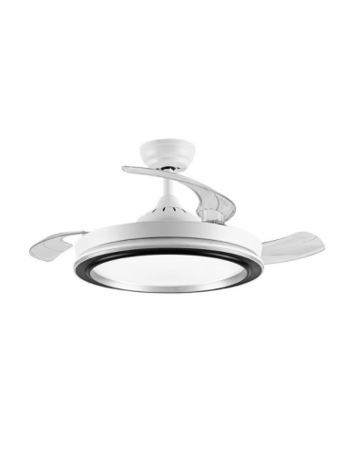 Ventilador de Techo Aspas Ocultas Blanco - Picolo