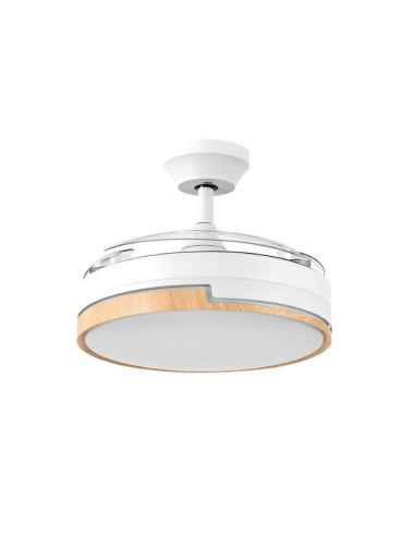 Ventilador de Techo Retráctil Blanco - Olimpia