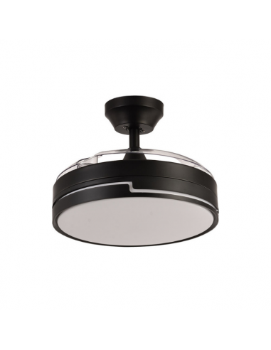 Ventilador de Techo Retráctil Negro - Olimpia