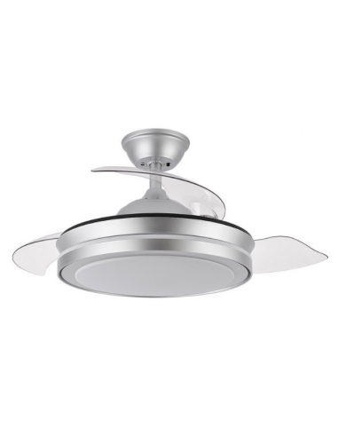 Ventilador de Techo Pequeño Aspas Plata - Esparta Ventilador de Techo Pequeño Aspas Plata - Esparta