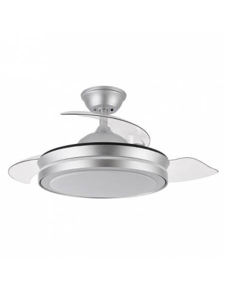 Ventilador de Techo Pequeño Aspas Plata - Esparta Ventilador de Techo Pequeño Aspas Plata - Esparta