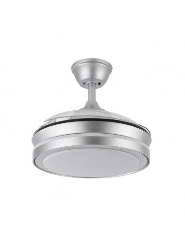 Ventilador de Techo Pequeño Aspas Plata - Esparta Ventilador de Techo Pequeño Aspas Plata - Esparta