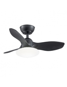 Ventilador Pequeño de Techo Negro - Paramo