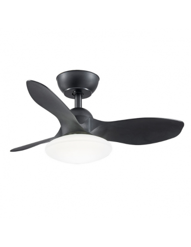 Ventilador Pequeño de Techo Negro - Paramo