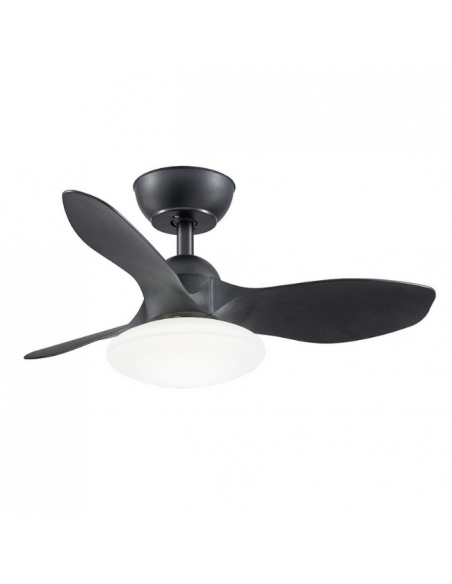 Ventilador Pequeño de Techo Negro - Paramo