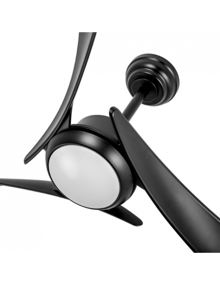 Ventilador Grande DC Negro - Tarento