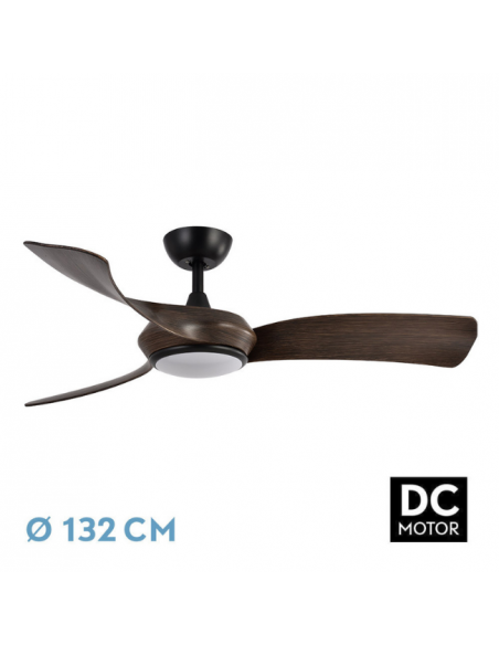 Ventilador Grande de Techo Wenge - Cerdeña