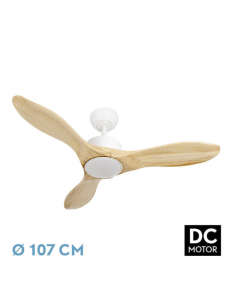 Ventilador de Techo DC Blanco Haya- Segre 2