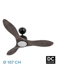 Ventilador de Techo DC Negro Roble - Segre 2