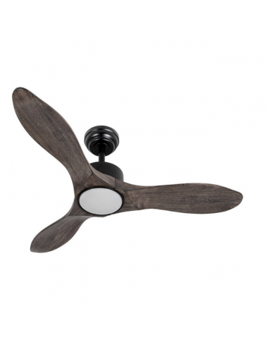 Ventilador de Techo DC Negro Roble - Segre