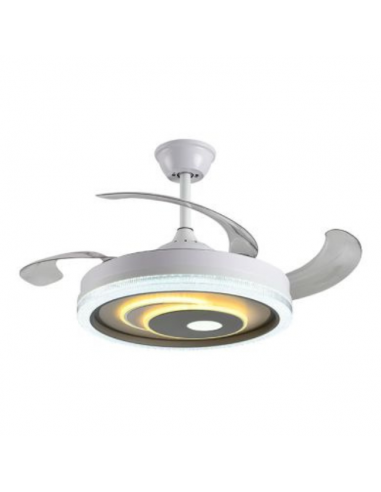 Lámpara ventilador de Aspas Ocultas - Trio