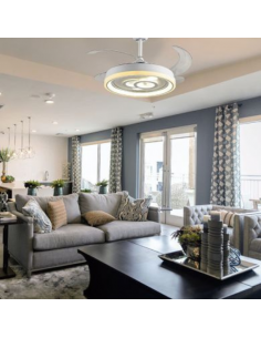 Ventilador de Techo Aspas Ocultas - Dafne 2