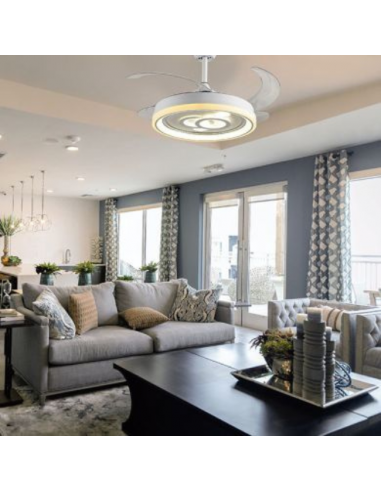 Ventilador de Techo Aspas Ocultas - Dafne