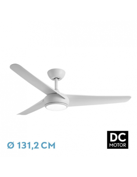 Ventilador Grande DC Blanco - Patras
