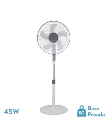 Ventilador de Suelo Blanco Gris - Belmonte