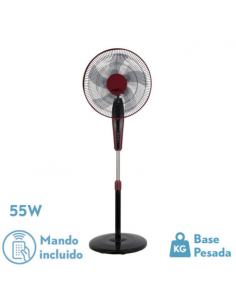 Ventilador de Pie Burdeos - Borlon