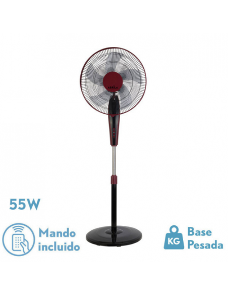 Ventilador de Pie Burdeos - Borlon