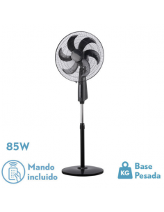 Ventilador de Suelo Negro - Tolon