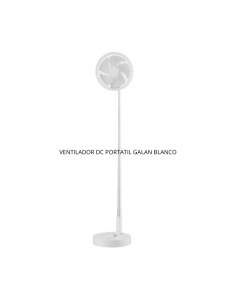 Ventilador DC Portatil Blanco - Galan 2