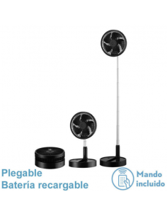 Ventilador DC Portatil Negro - Galan