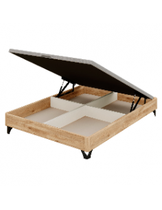 Canapé reforzado con patas...