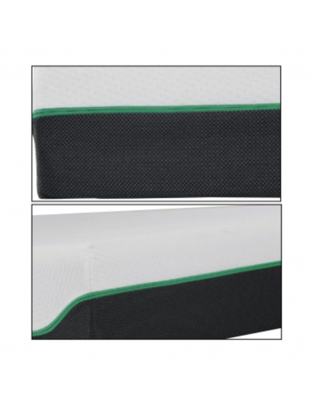 Colchón viscoelástico con muelle ensacado modelo Hibrid