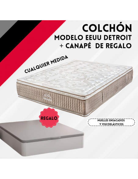 Oferta Colchón y Canapé - el más vendido en EEUU Detroit