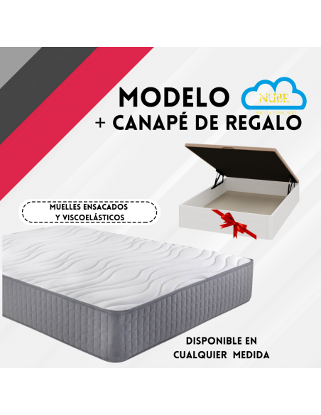 Oferta Colchón y Canapé - Nube Plus Visco