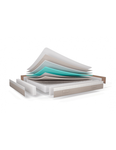 Colchón Viscoelástico Muelles Ensacados Sonpura Lotus [ENVÍO GRATIS]