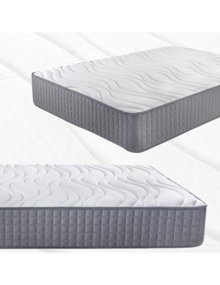 Pack Colchón Nube Plus Visco y Somier Multiláminas + Patas + Almohada