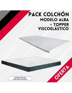 Pack Colchón Modelo Nube y...