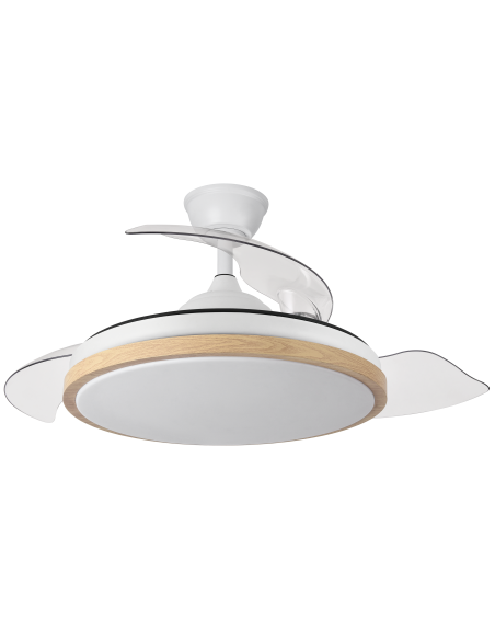 Ventilador de techo abatible Evros 107 cm