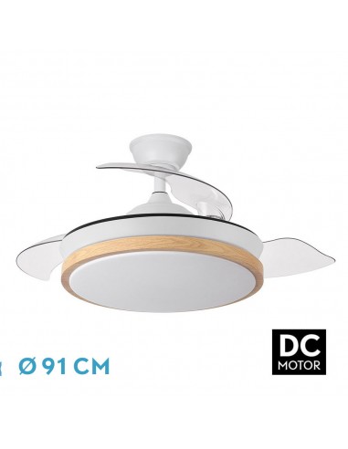 Ventilador de techo abatible Evros 91 cm