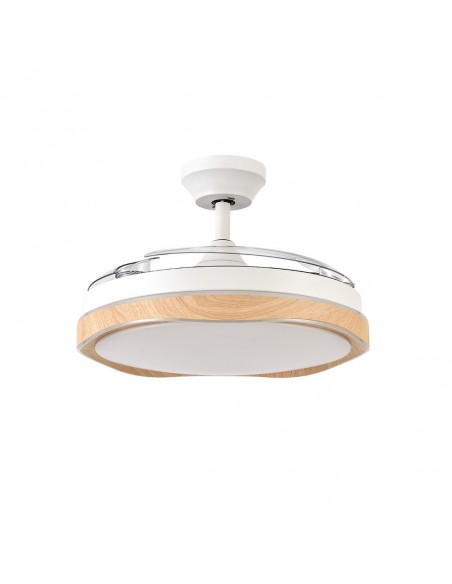 Ventilador de techo con aspas retractiles Modelo Blondi